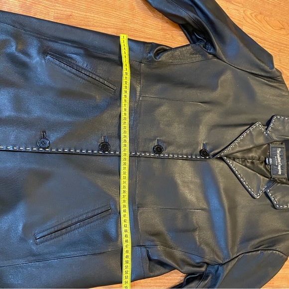 The Leather Company New York leather brown coat. Size 4XL - Picture 7 of 11